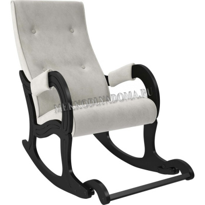 Кресло-качалка Модель 707 (Венге/Ткань серая Verona Light Grey)