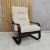 Кресло для отдыха Неаполь Модель 2 (Венге/Ткань бежевый Velutto 04)